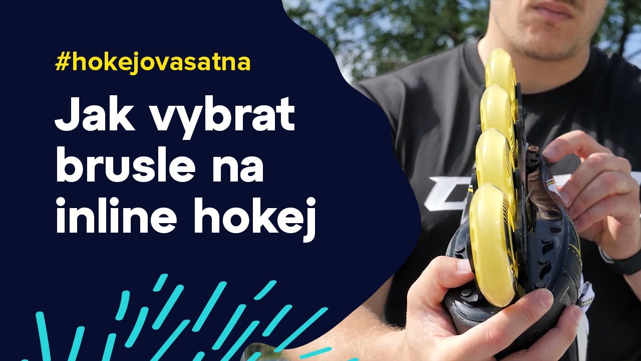 Jak vybrat brusle na inline hokej