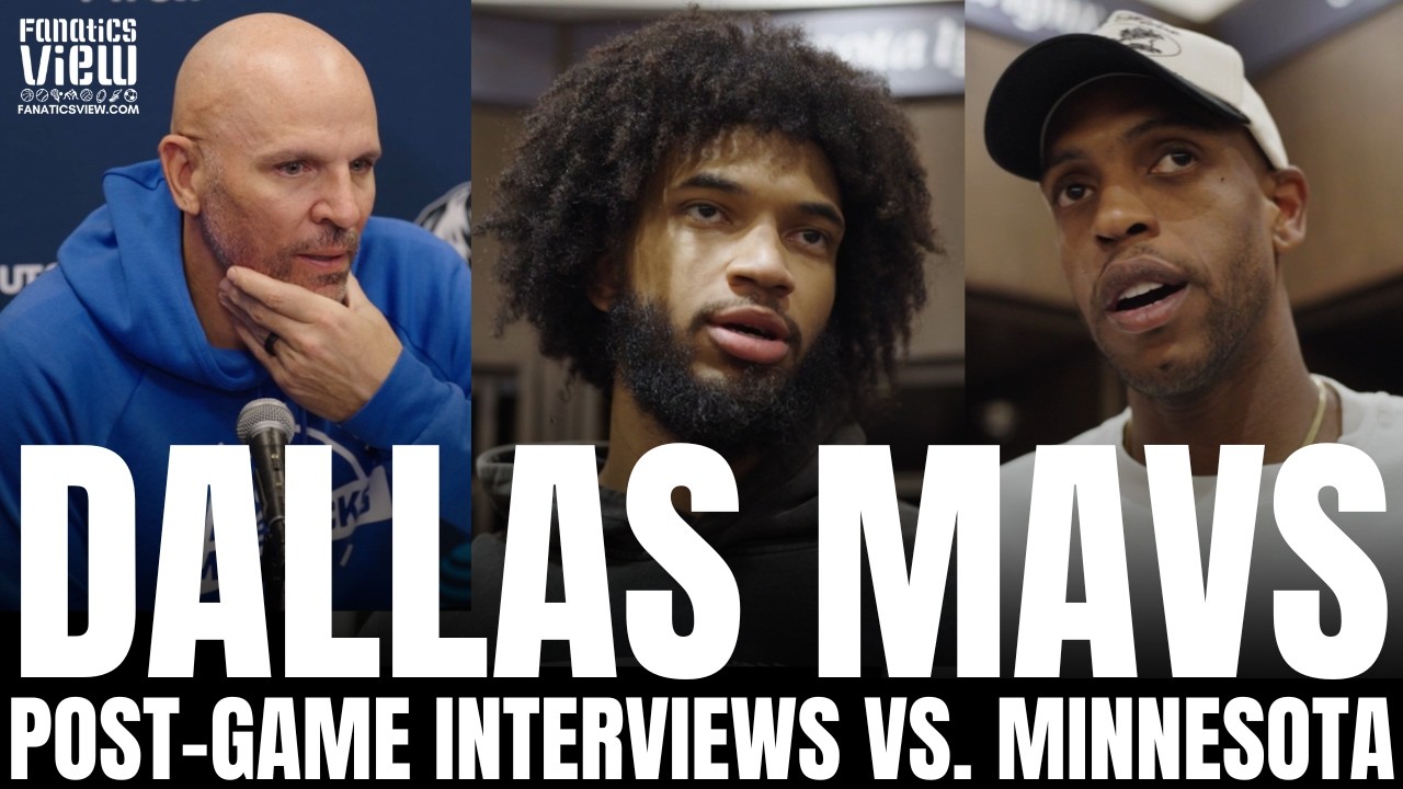 Khris Middleton, Marvin Bagley & Jason Kidd Discuss Facing Anthony Edwards, Fitting In With Dallas