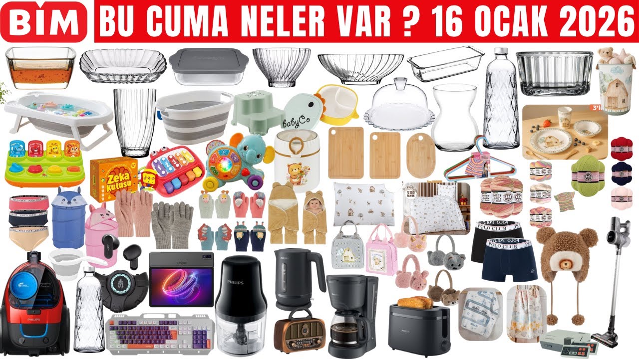 BU CUMA BİM AKT&Uuml;EL &Uuml;R&Uuml;NLER | BİM 16 OCAK 2026 | BİM İNDİRİM | BİM KAMPANYALARI