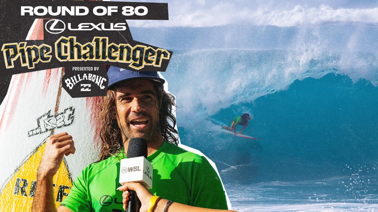 Mason Ho, Oliver Zietz, Igor Moraes, Daiki Tanaka | Lexus Pipe Challenger - Round of 80