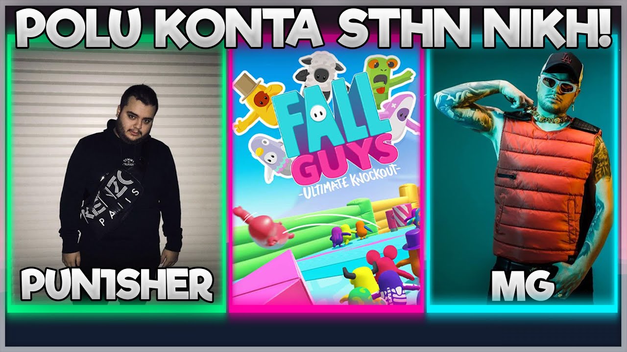 ΚΟΝΤΑ ΣΤΗΝ ΝΙΚΗ ΣΤΟ FALL GUYS - PUN1SHER FT MG & RENKO!