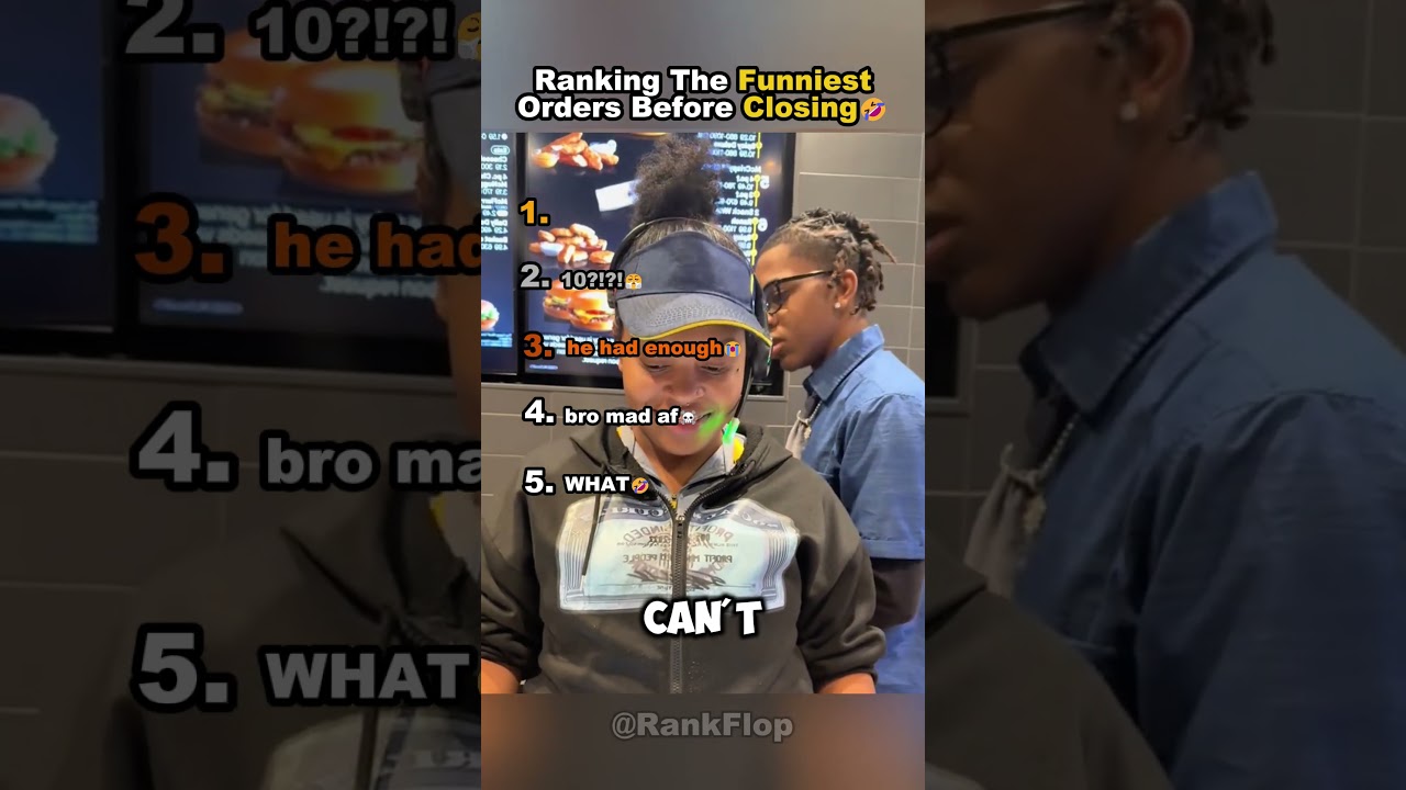 Ranking The Funniest Orders Before Closing 🤣 Pt 8