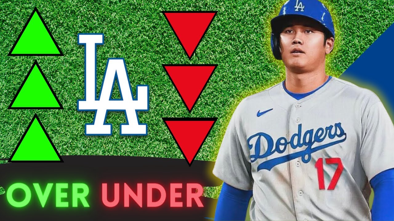 2024 MLB OVER-UNDER PREDICTIONS..