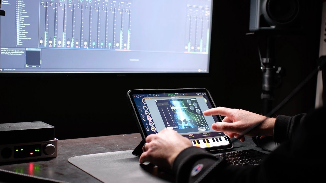 January 25, 2026 (ambient piano sampling with iPad, Ableton Live, Outgrowth, and Samplr)