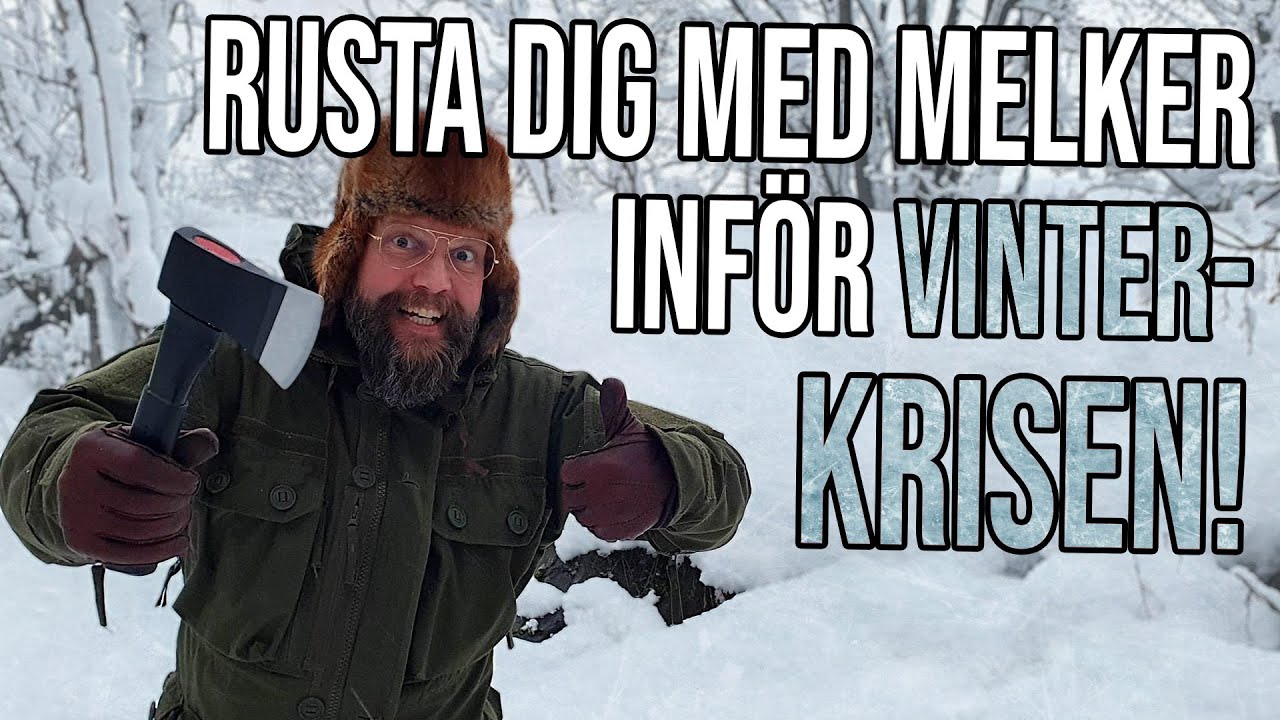 Krisberedskap inför vintern - prepping och överlevnadstips om allt det viktiga du måste ha hemma