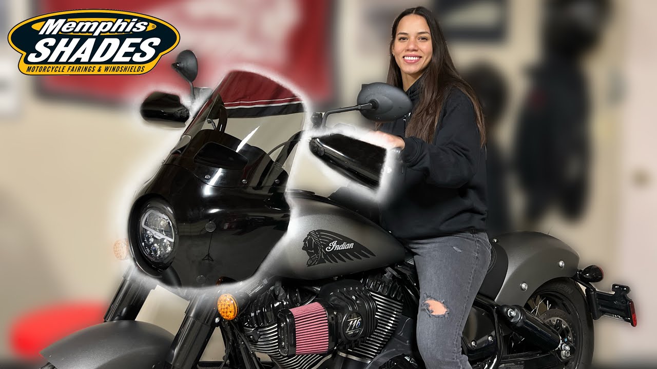 Установка обтекателя Memphis Shades Road Warrior | Chief Bobber Dark Horse