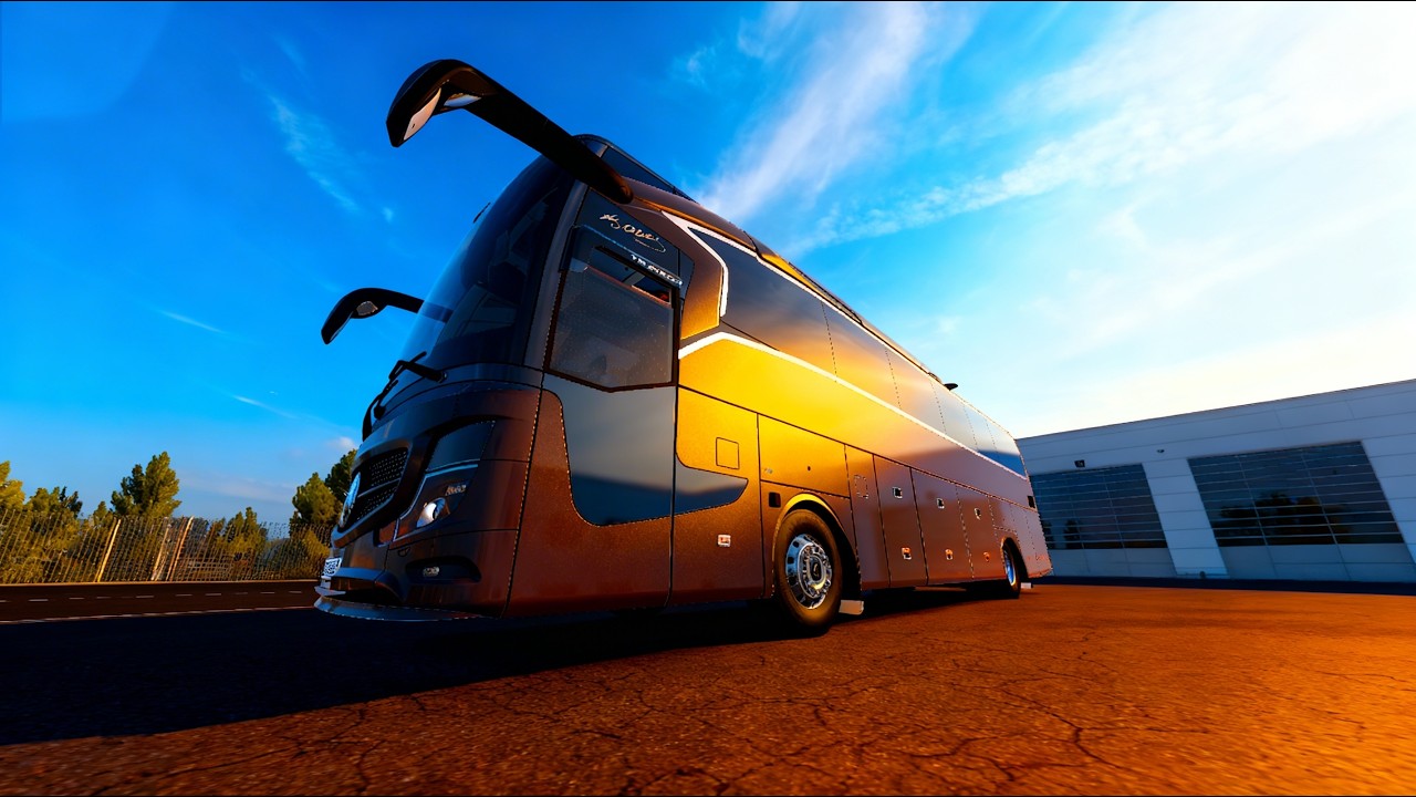 2024 MERCEDES BENZ NEW TRAVEGO 15 SHD || ETS2 GAMEPLAY || SHUTTLE ROUTE