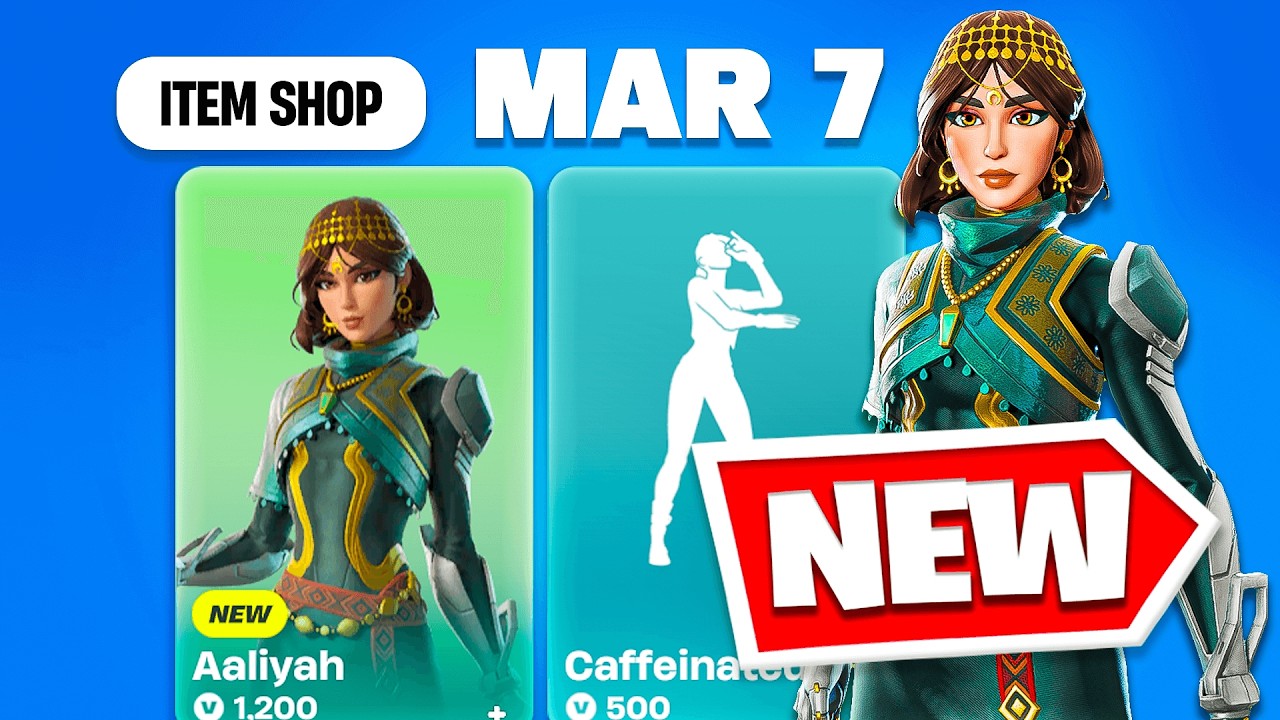 *NEW* AALIYAH BUNDLE | Fortnite Item Shop (Mar 7 2026)