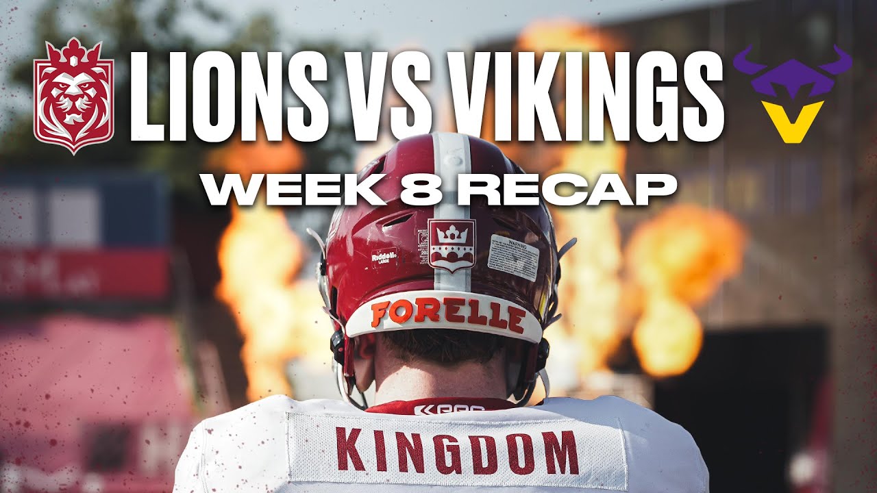 WEEK 8 PRAGUE LIONS VS VIENNA VIKINGS