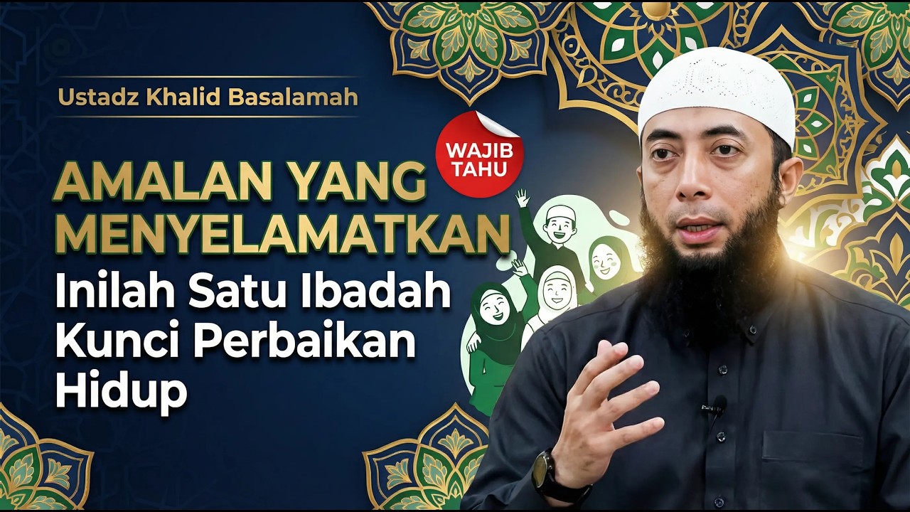 AMALAN TERAKHIR? Jangan Sampai Menyesal, Simak Pesan Penting Ustadz Khalid Basalamah