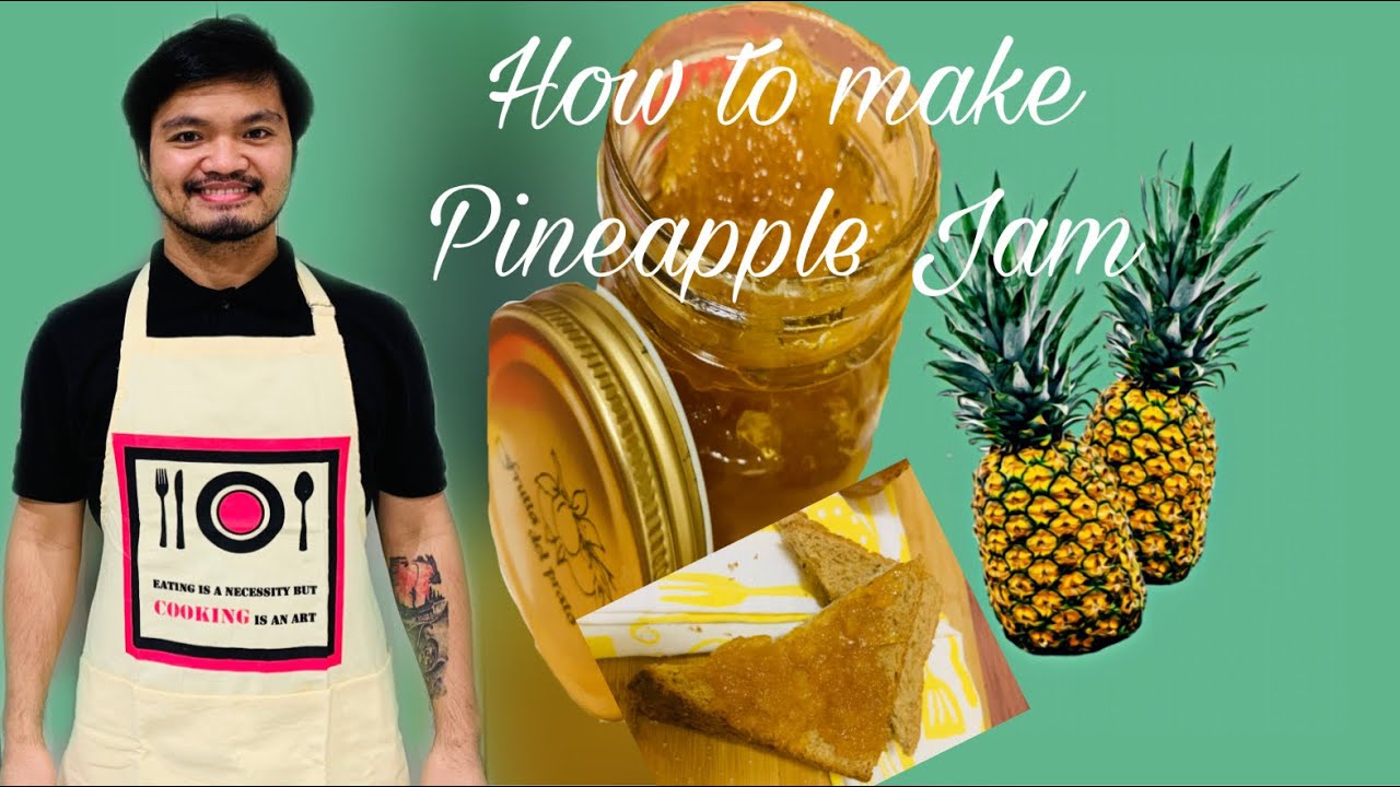 How to make Homemade Pineapple Jam  🍍