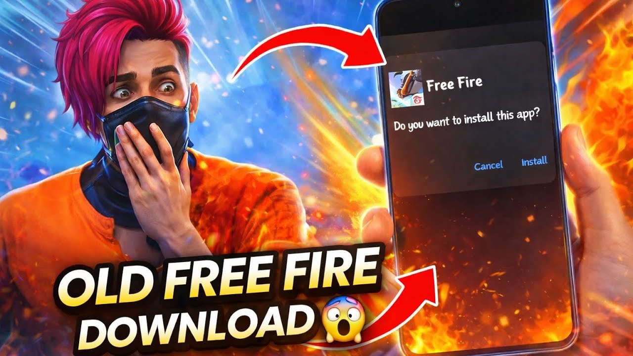 Old free fire download 😱 | how to old free fire download new version 2026 