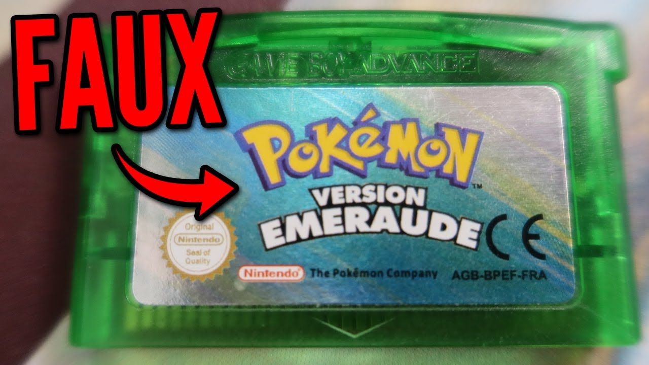 DES FAUSSES CARTOUCHES POKÉMON SUR EBAY: RECONNAÎTRE LES CONTREFAÇONS