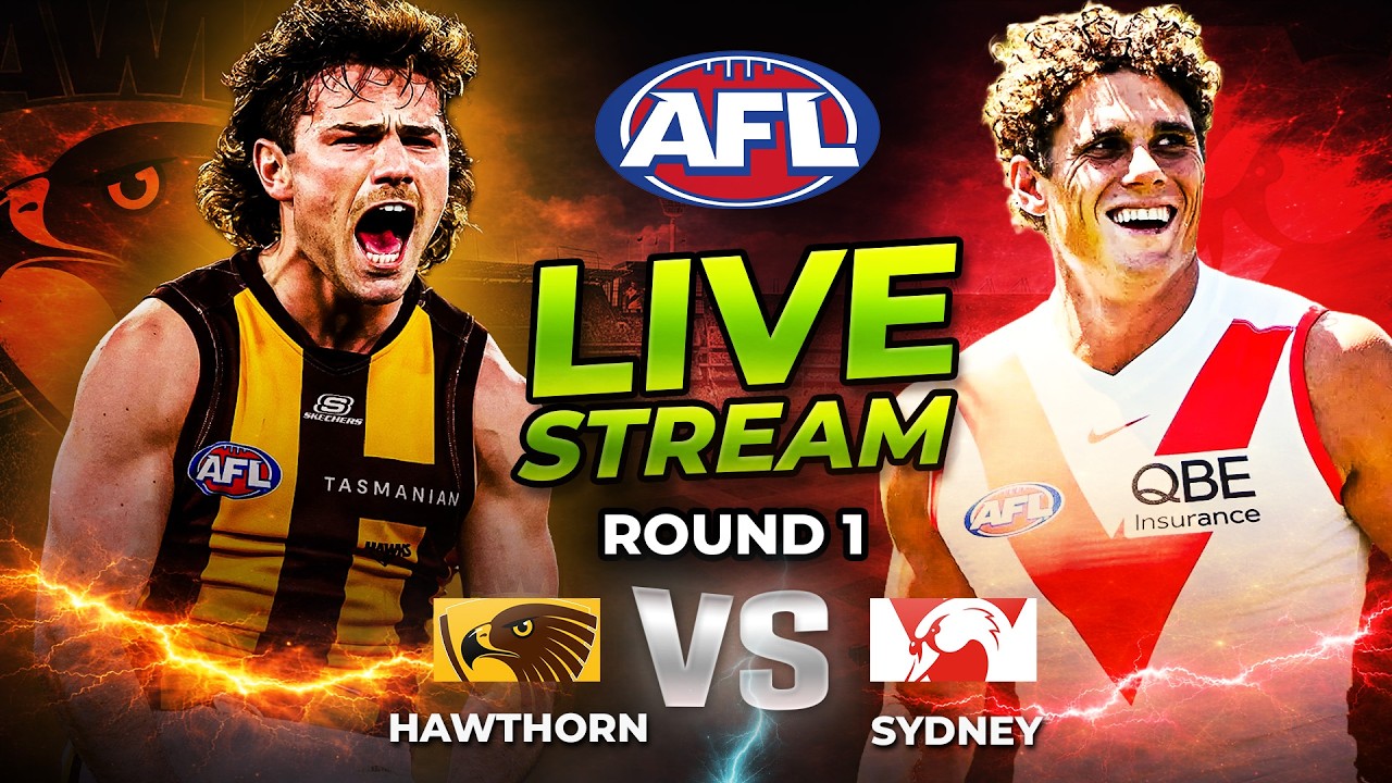 SYDNEY v HAWTHORN | 2026 AFL Round 2 Live Stream