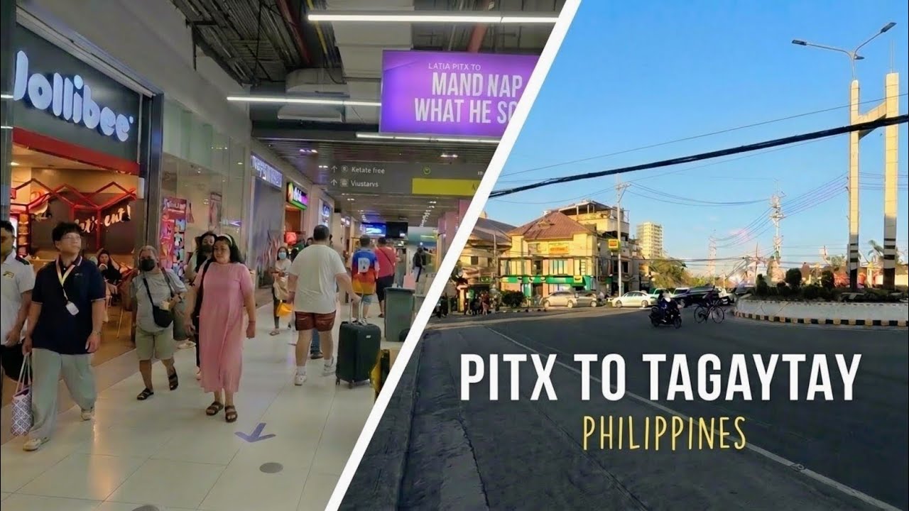 Arriving in Tagatay | PITX Terminal & Calamba Road Hotel Walk POV