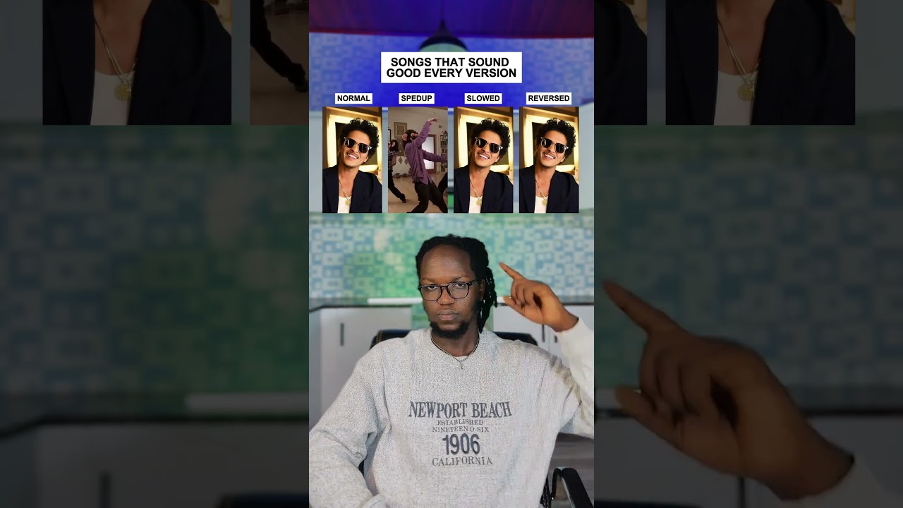 Songs That Sound Good Every Version: The Lazy Song By Bruno Mars #shorts #music #trending #song #fyp