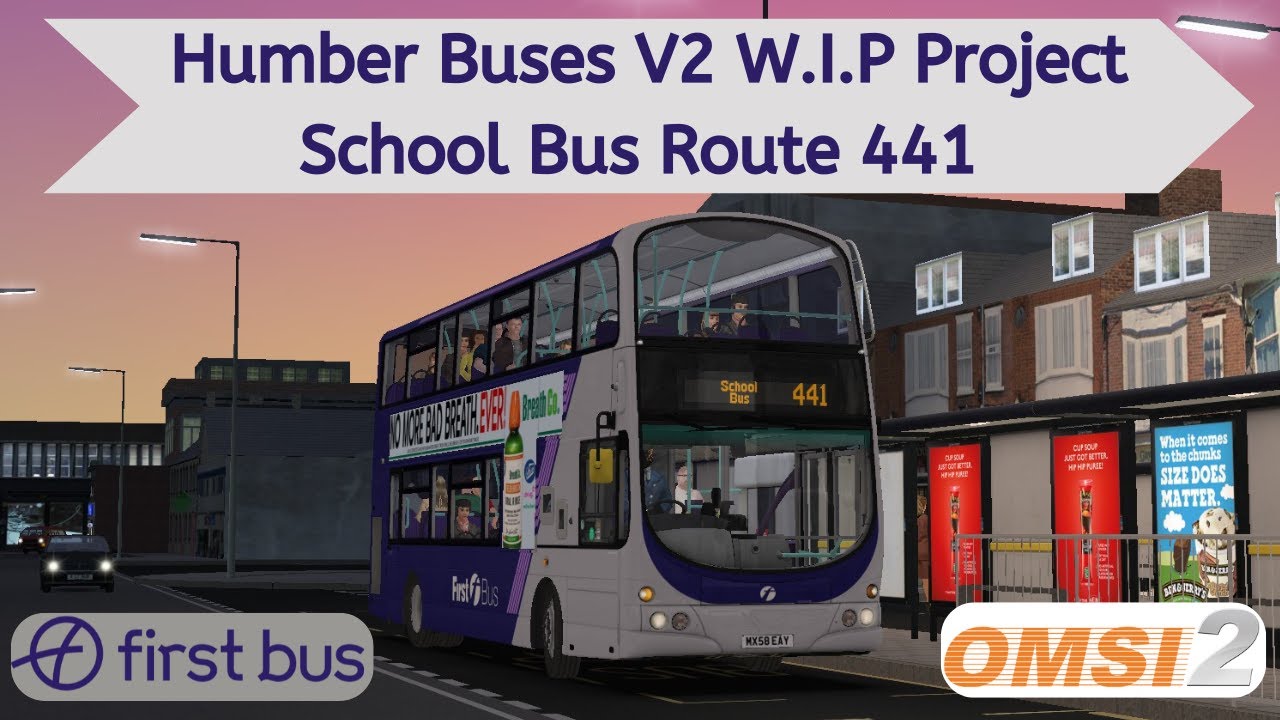 OMSI 2 | Humber Buses V2 W.I.P Project | School Bus Route 441