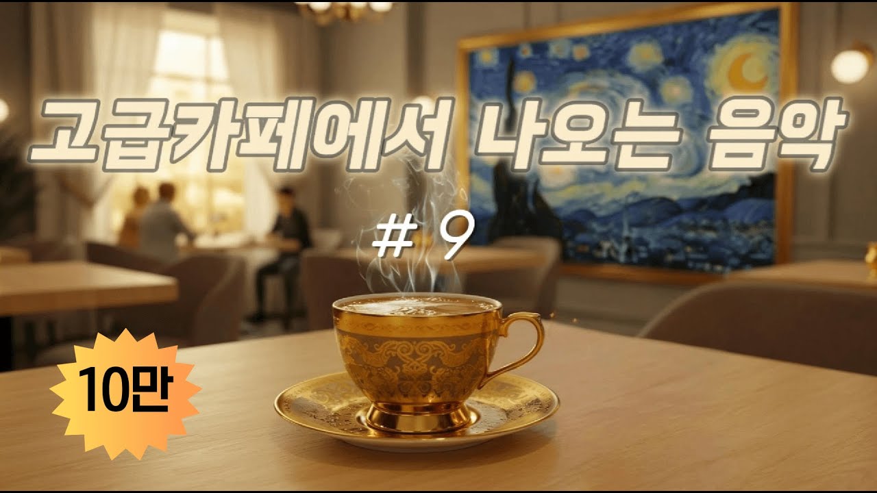 ☕ 고급카페에서  잔잔하게 깔리는  고급음악 | 힐링 & 공부(영화테마) | 중간광고  · 중복음악· 저작권없음🔕