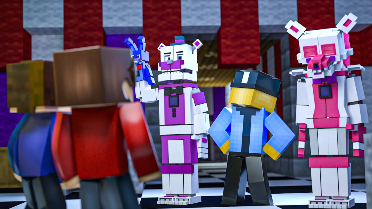 Sister Location's New Security Guard! - FNAF Origin Story (Minecraft Roleplay)