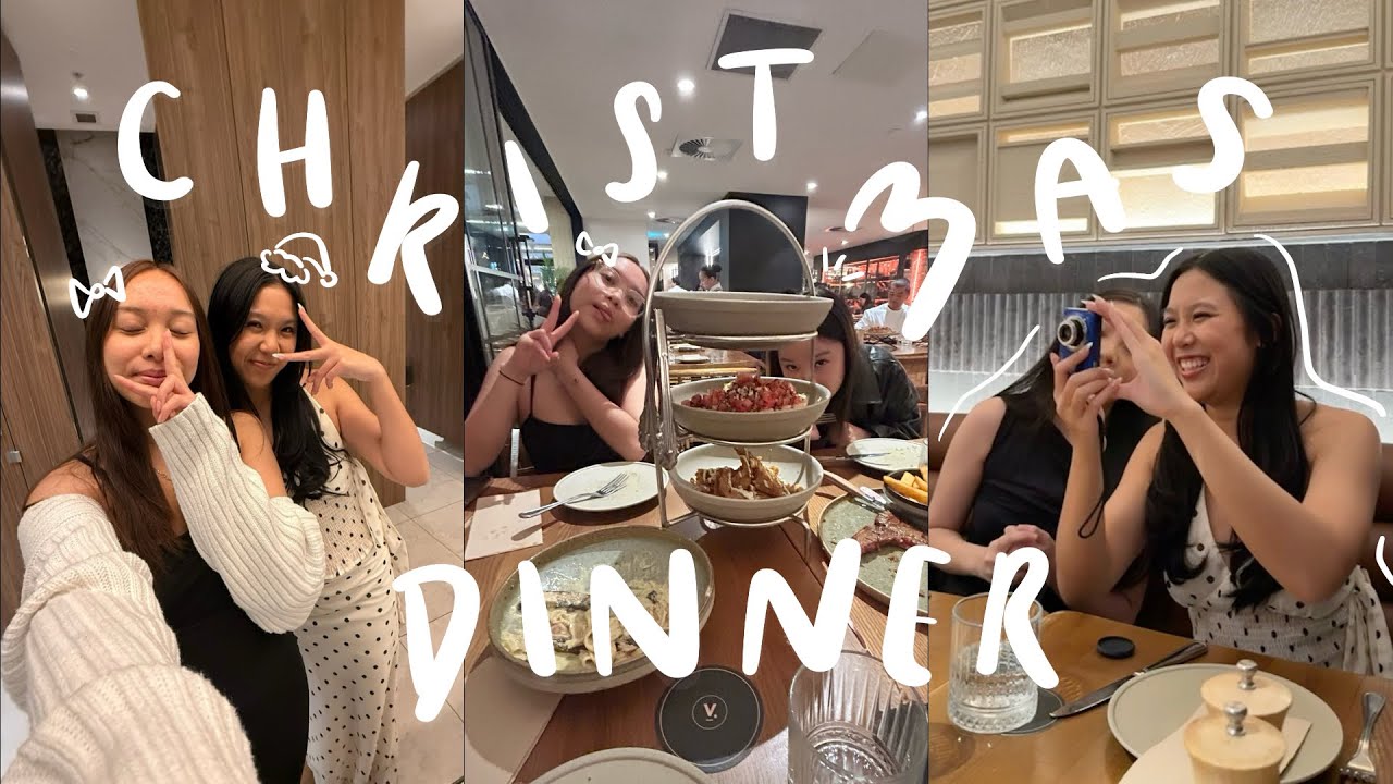 christmas girl dinner!