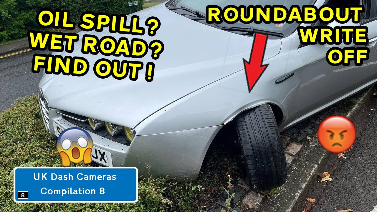 UK Dash Cameras - Compilation 8 - 2023 Bad Drivers, Crashes & Close Calls