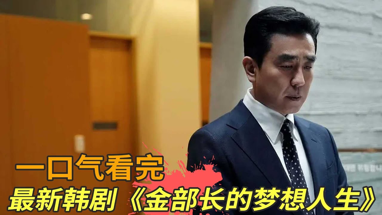 最新韩剧《金部长的梦想人生》一口气看完，柳承龙上演中年危机，他将如何破局？