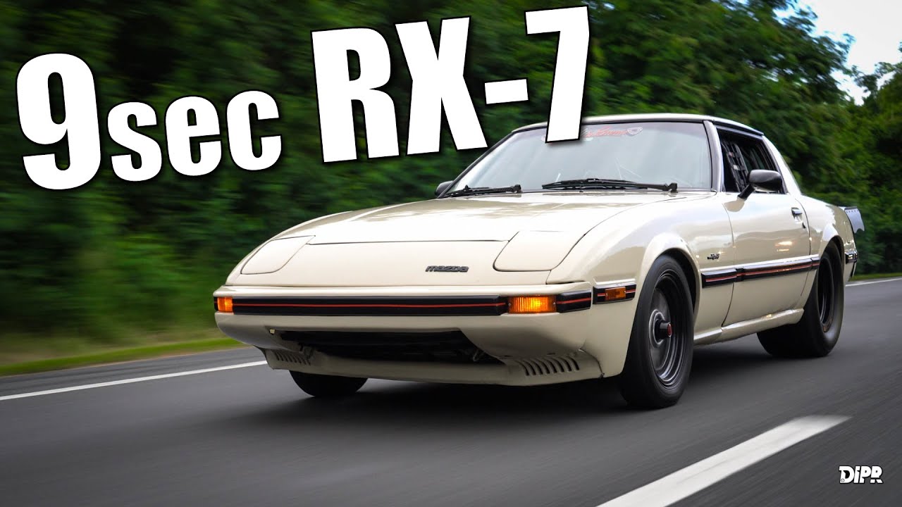 Mazda FB RX-7 мощностью 700 л.с. за 9 секунд | Car Stories #27
