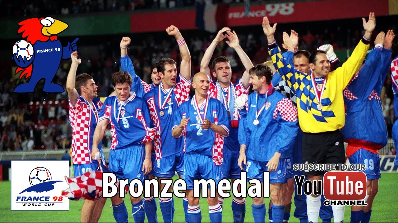 Hrvatska brončana medalja - Fifa World cup France 1998.