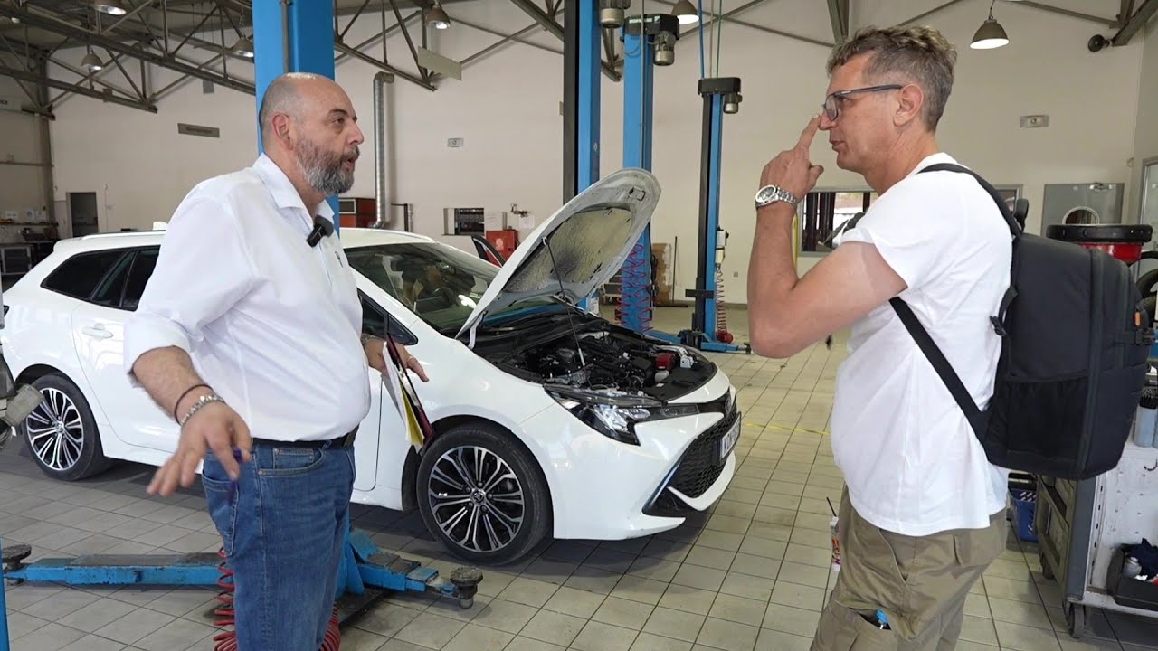 Πώς πήγε το σέρβις στο υβριδικό TOYOTA COROLLA μου