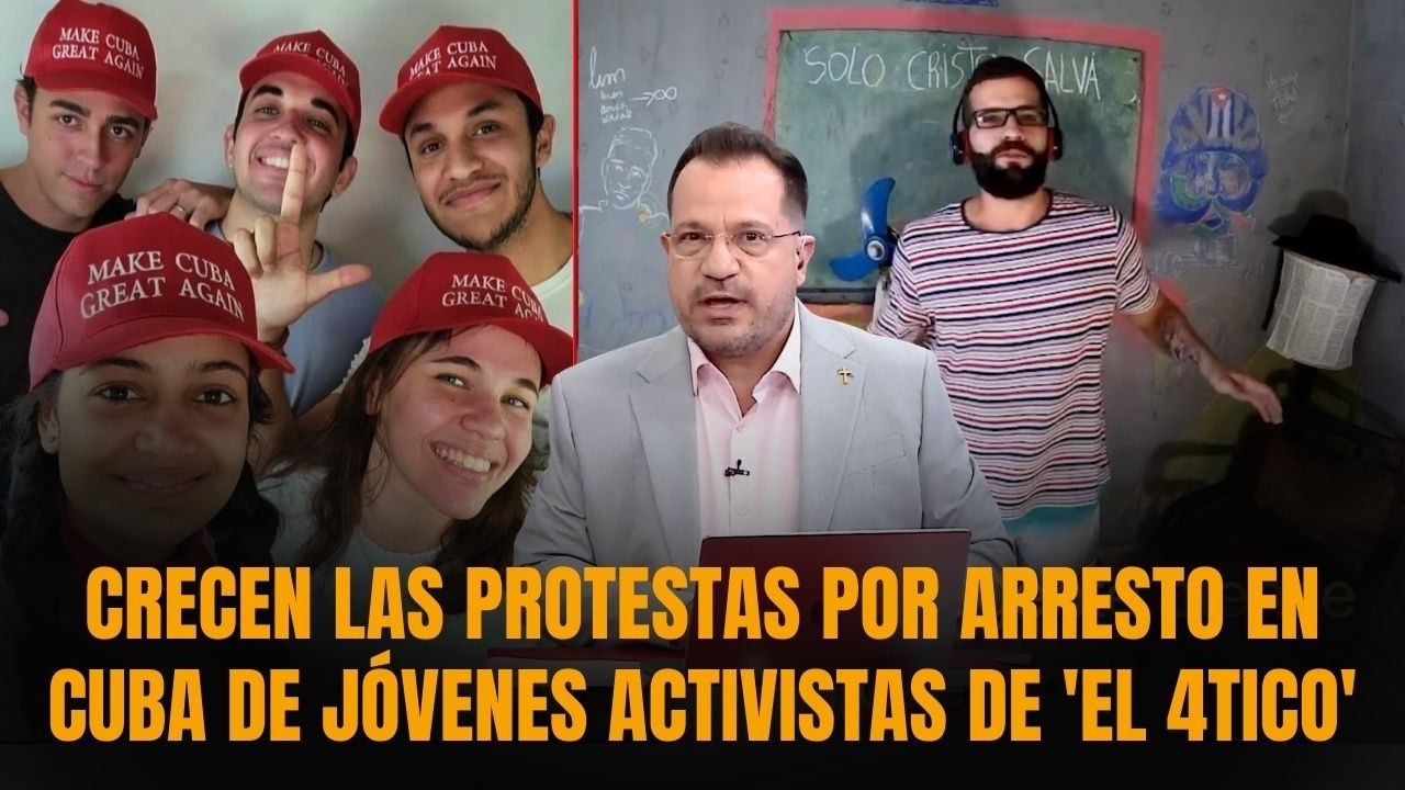 CRECEN las protestas por arresto en Cuba de jóvenes activistas de 'El 4tico' | Sánchez Grass