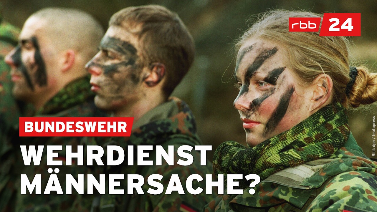 Wehrdienst 2026: Unfair? M&auml;nnerpflicht, Frauen freiwillig!
