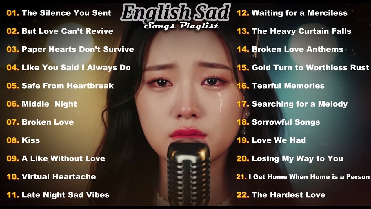 Emotional English Sad Songs | Heartbreak Playlist to Cry💔🎧