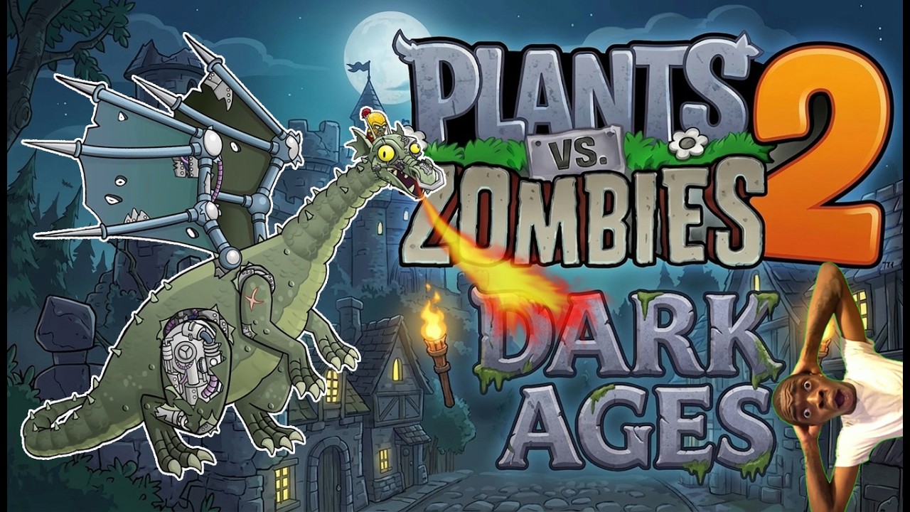 NEW Zombot Dark Dragon - HARD BOSS | PvZ Gardenless