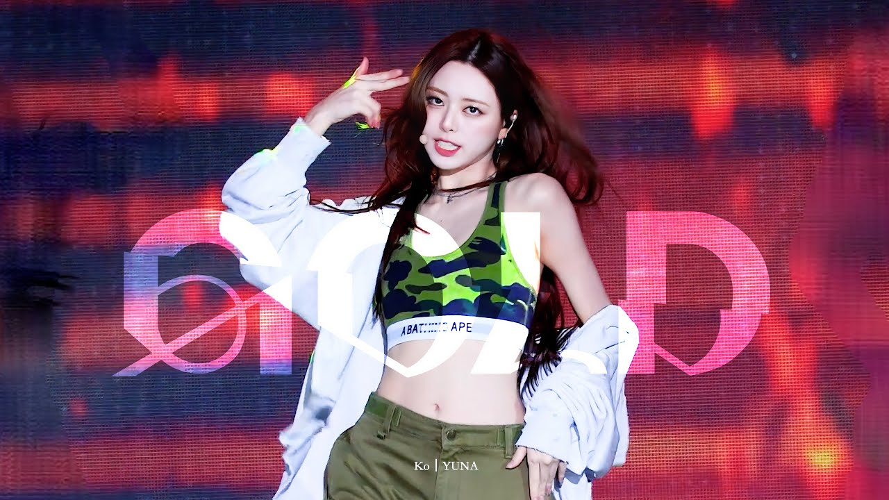 [4K] 241025 MUSIC BANK IN CHANGWON 있지 유나 ‘’GOLD