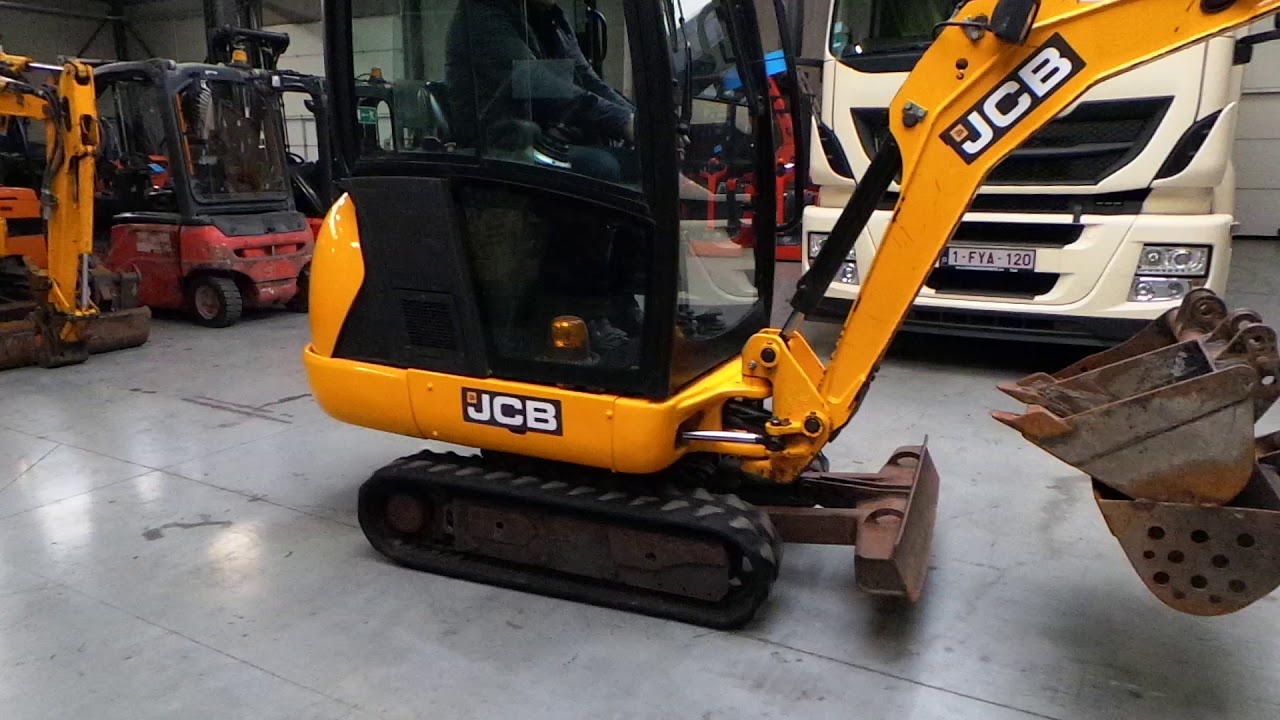 Exclusivité, Mini Pelle JCB 1500 KG (538)
