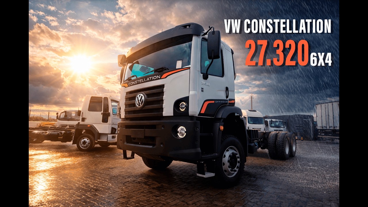 VW CONSTELLATION 27.320 6X4. Tudo que você precisa saber