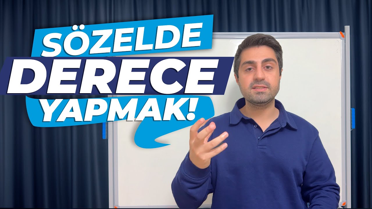 YKS Sözelde Derece Yapmanın Sırrı?
