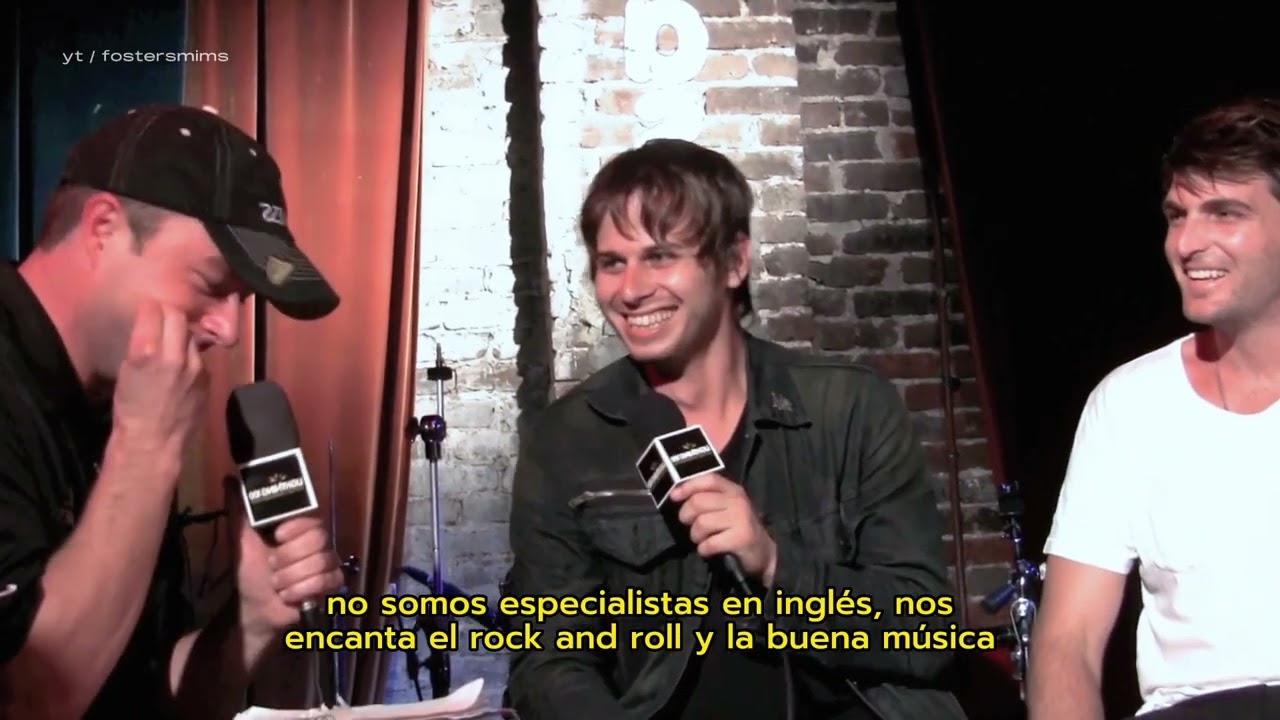 Foster the People habla sobre Pumped Up Kicks y Torches - Interview at Grimey's SUBTITULADA ESPAÑOL