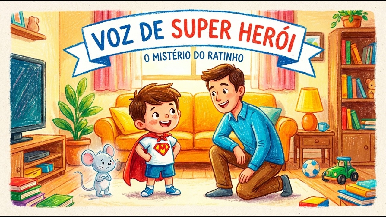 O Misterio da Voz de Ratinho: O Poder do Mateus (Historia sobre Parar de Choramingar)
