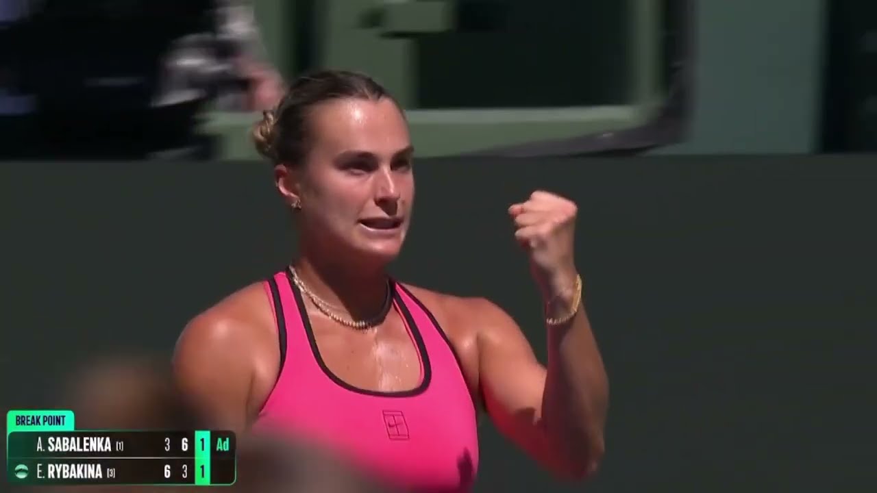 Aryna Sabalenka vs. Elena Rybakina Final Match Highlights | Indian Wells 2026