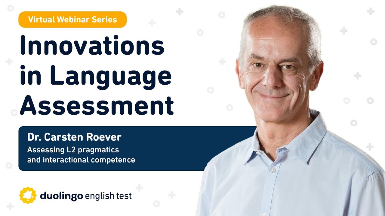 Webinar: Assessing L2 pragmatics and interactional competence