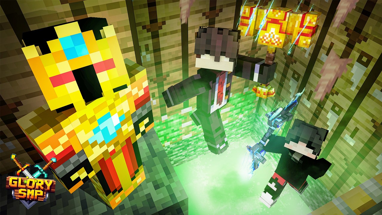 Deadly Traps VS Entire Minecraft SMP