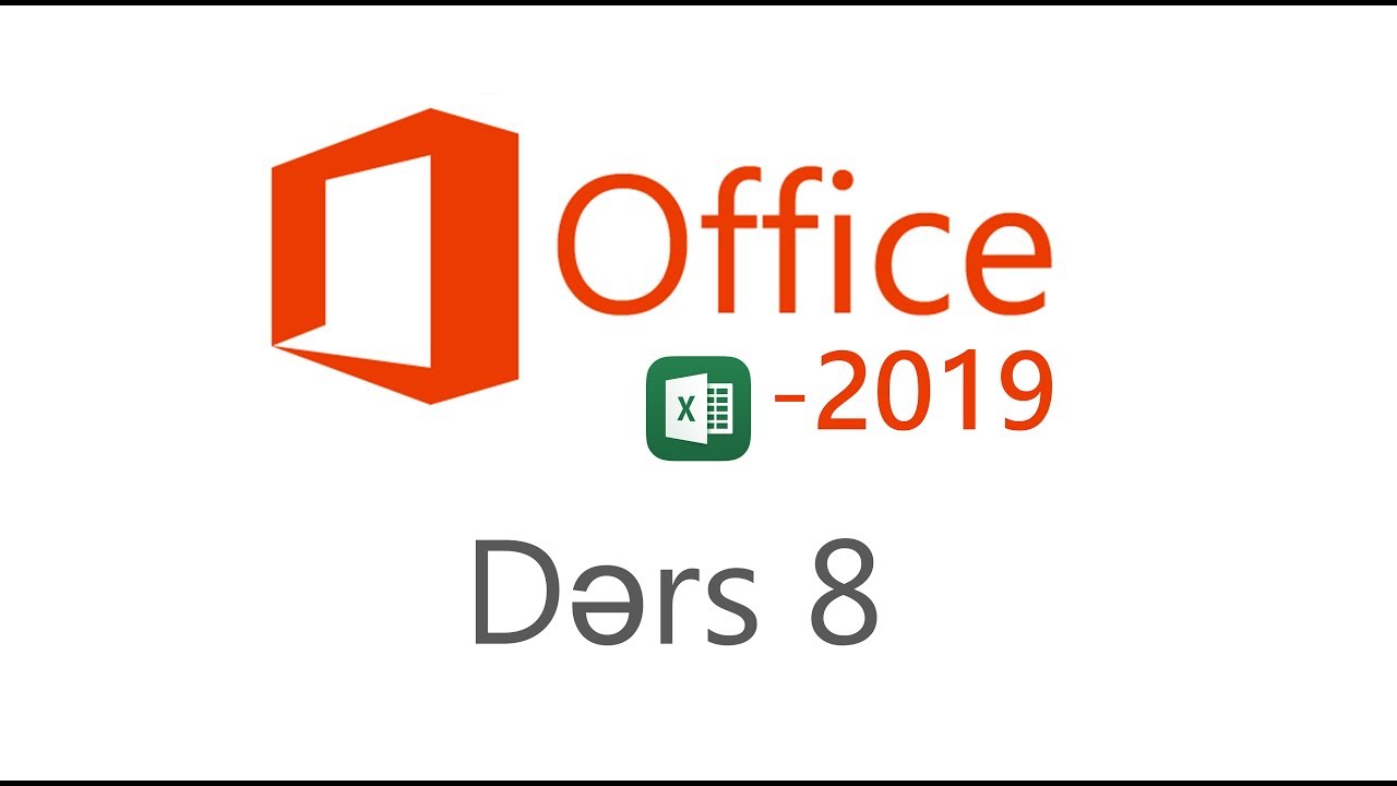 MS Excel 2019 Dərs-8 (Süzgəc filter tətbiqi, şərt əsasında süzgəcləmə xanaların nizamlanması)