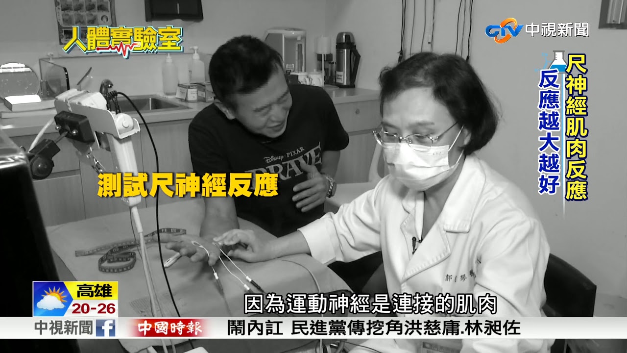 人體實驗室~神經肌肉疾病？肌電圖檢查一次搞定│中視新聞 20180121