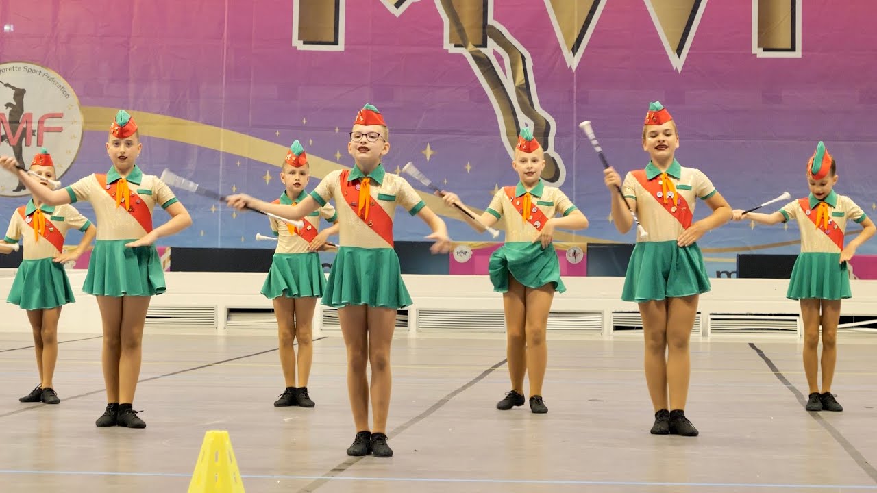 *ASANKA Kysucke Nové Město* - mini BATON cadets - XX European Majorette Championship - Monza 2025