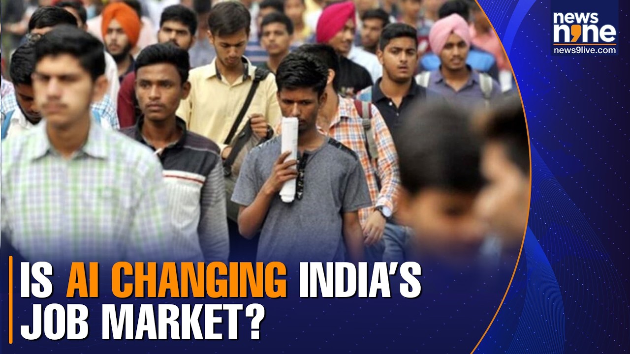 Are IT Jobs Safe in AI World? India Unemployment Hits 5% | AI, Automation & Jobs News | News9