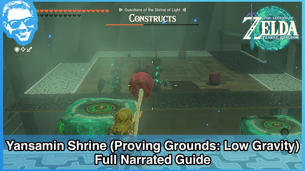Yansamin Shrine (Proving Grounds: Low Gravity) - Zonaite Forge Island Guide - Tears of the Kingdom