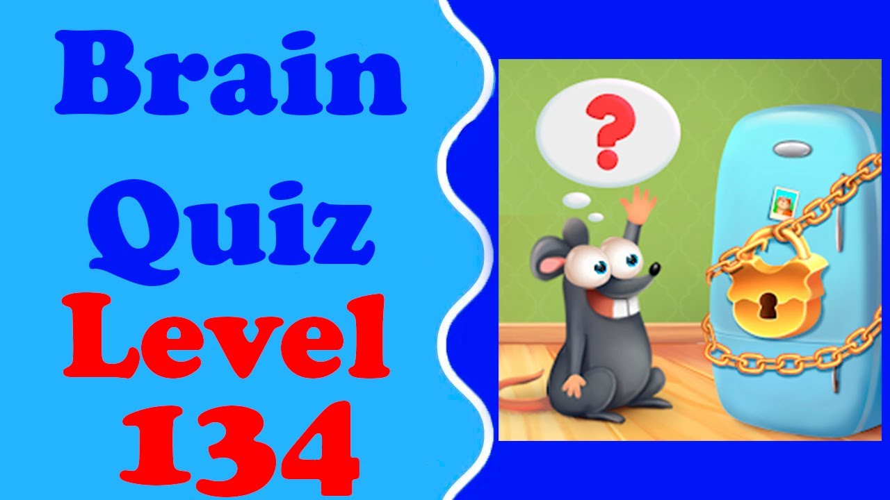 Brain quiz tricky puzzle Walkthrough level 134
