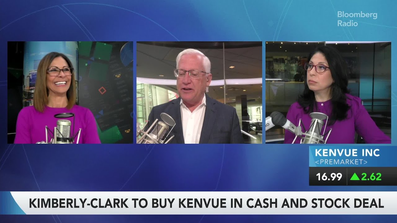 Kenvue Up on Kimberly-Clark Deal; Iren Rises on Microsoft Agreement | Stock Movers