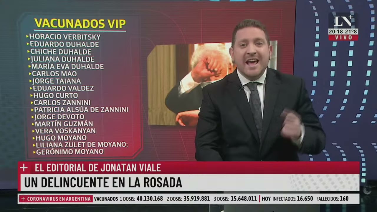Un delincuente en la Rosada. El editorial de Jonatan Viale.